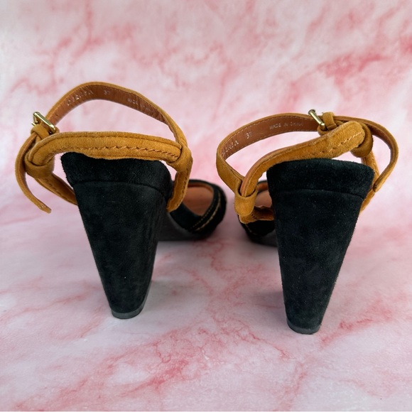 GEOX Respira Heeled Sandals Size 37 - Picture 4 of 14